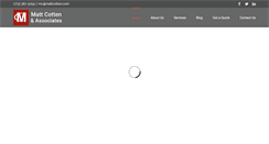 Desktop Screenshot of mattcotten.com